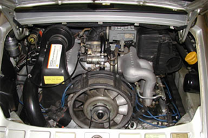 Changing Porsche 911 Air Filter