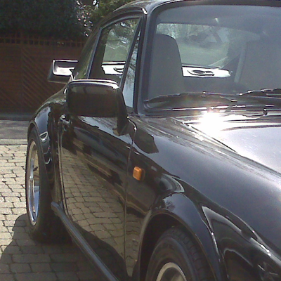 Porsche flag wing mirrors