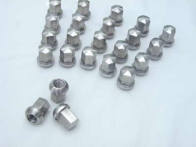 Porsche Petrol Titanium Wheel Nuts