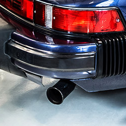 Porsche exhaust tips